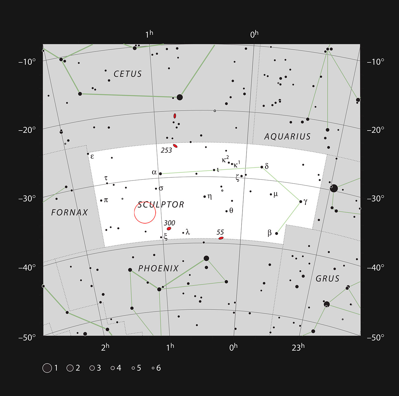 quasar HE0109-3518 in the constellation of Sculptor